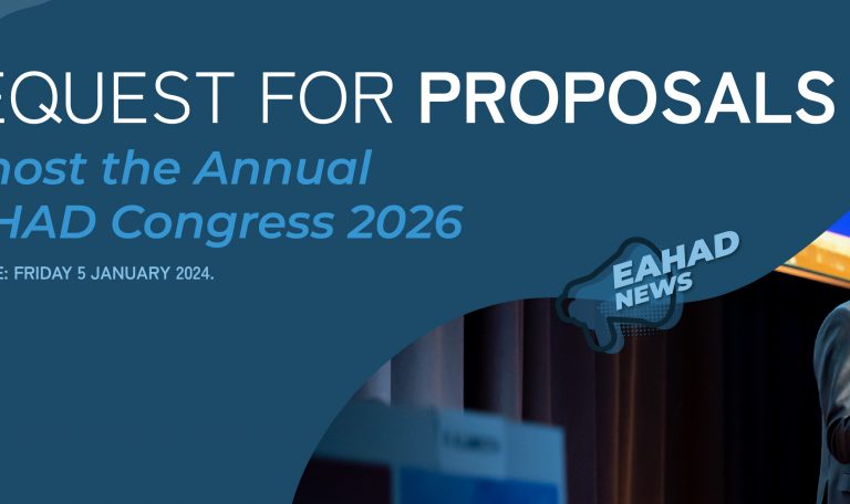 the Request for Proposals to Host the Annual EAHAD Congress 2026 has been launched!