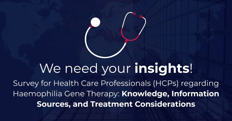 Questionnaire for HCPs regarding Haemophilia Gene Therapy: Knowledge, Information Sources, and Treatment Considerations